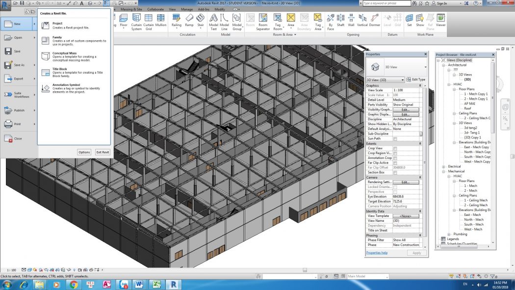 Học Revit MEP bắt đầu từ đâu?