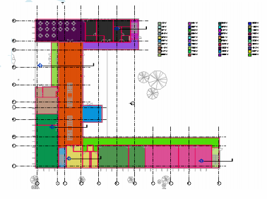 Tạo biểu đồ màu cho các khu vực – zones trong Revit MEP